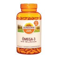 Suplemento Alimentar Sundown &Ocirc;mega 3 1mg 180 C&aacute;psulas