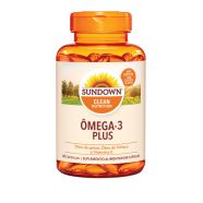 Suplemento Alimentar Sundown &Ocirc;mega 3 Plus 60 C&aacute;psulas