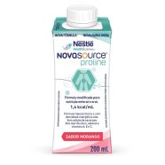 Nutri&ccedil;&atilde;o Enteral e Oral Novasource Proline Morango 200ml Tetra Pack