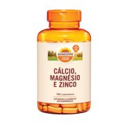 Sundown C&aacute;lcio, Magn&eacute;sio e Zinco - 100 comprimidos