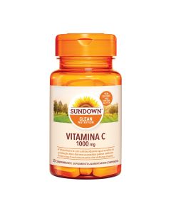 Suplemento Alimentar Sundown Vitamina C 1mg 30 Comprimidos