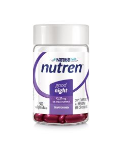Suplemento Alimentar Nutren Melatonina Good Night 30 Cápsulas