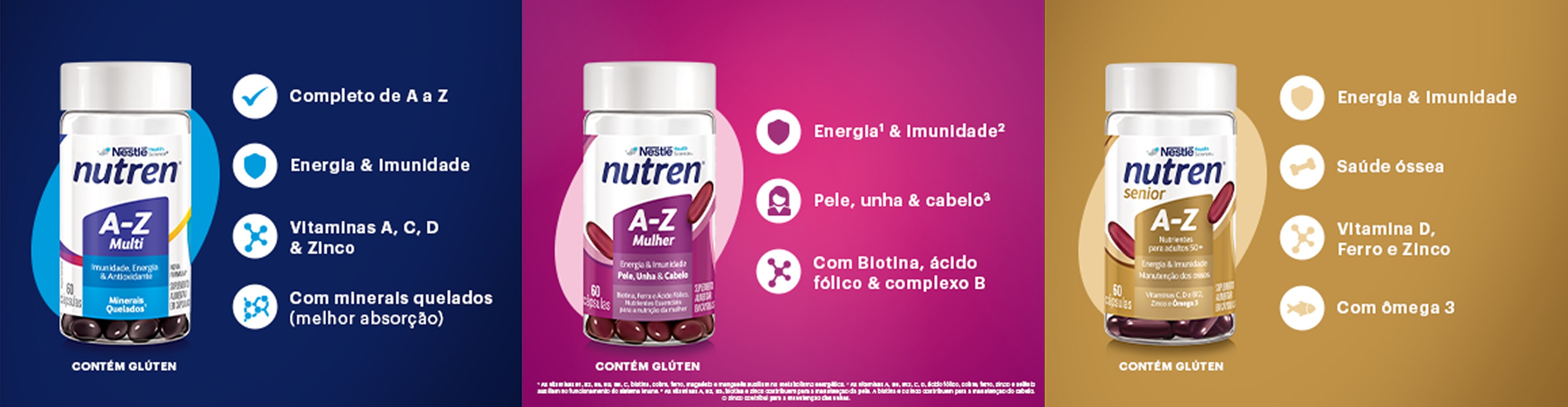 Nutren Capsulas -Nestl&eacute; Nutri&ccedil;&atilde;o at&eacute; Voc&ecirc; 