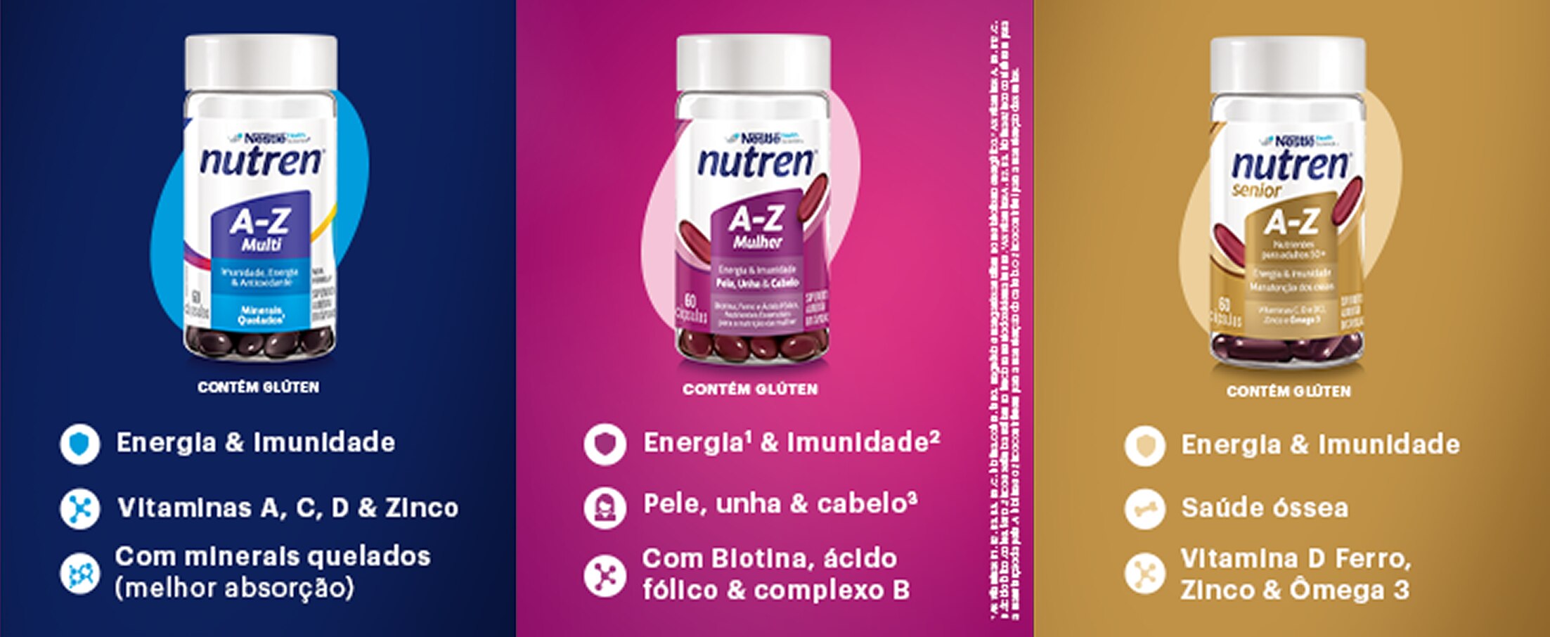 Nutren Capsulas -Nestl&eacute; Nutri&ccedil;&atilde;o at&eacute; Voc&ecirc; 