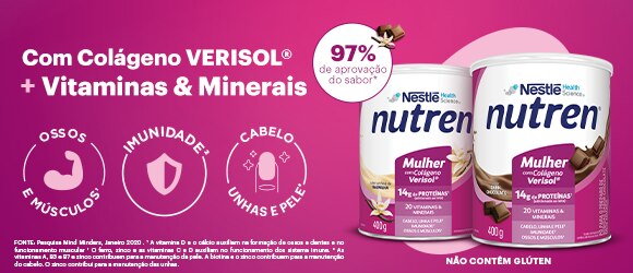 Nutren Mulher -Nestl&eacute; Nutri&ccedil;&atilde;o at&eacute; Voc&ecirc; 