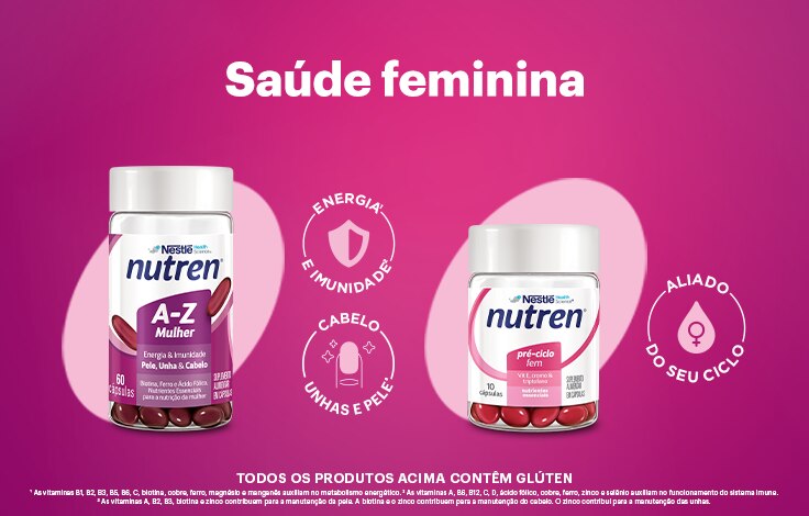 Nutren Capsulas -Nestl&eacute; Nutri&ccedil;&atilde;o at&eacute; Voc&ecirc; 