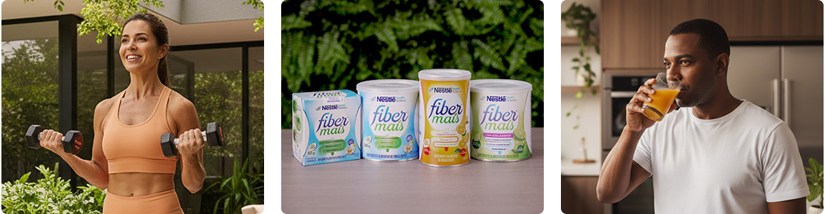 FiberMais Sem Sabor Display 10 sachês de 5g | FiberMais  -Nestlé Nutrição até Você FiberMais Sem Sabor Display com 10 sachês de 5g, FiberMais Sem Sabor, FiberMais