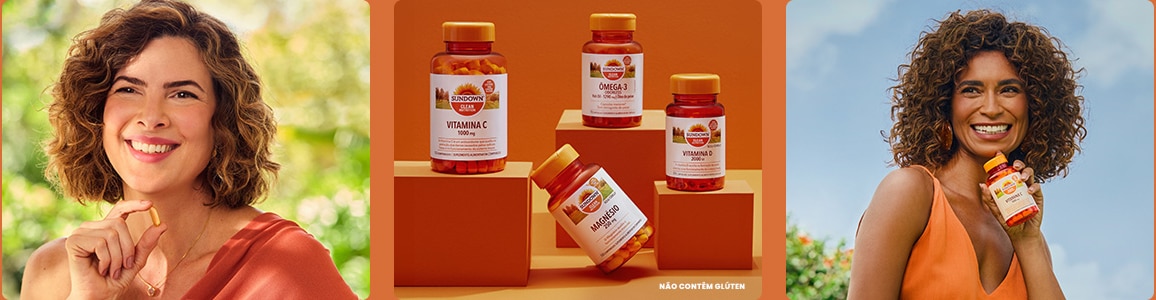 Suplemento Alimentar Sundown Vitamina E 1.000UI 30 Cápsulas