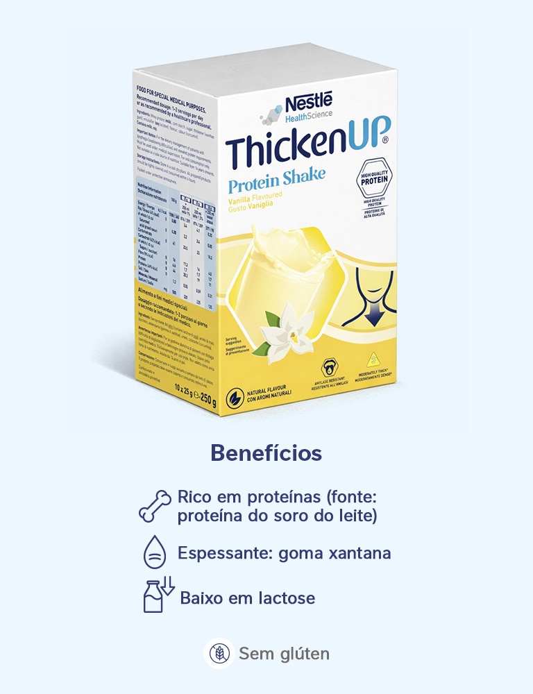 Pó para o preparo de bebida Thicken Up Protein Shake 250 g