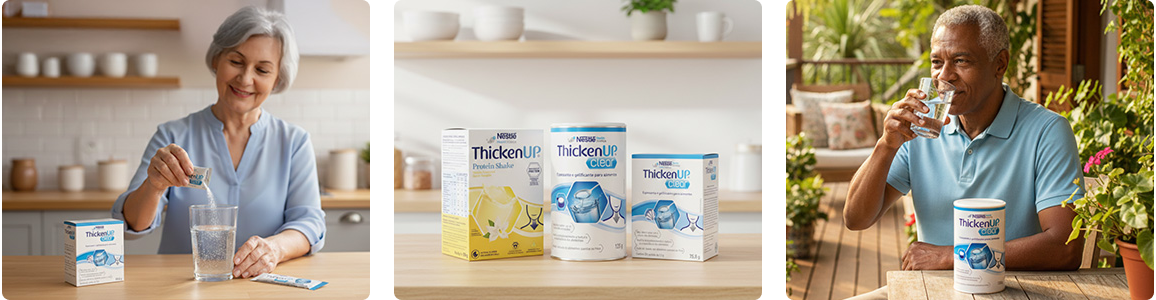 Espessante e Gelificante Alimentar Resource Thicken Up Clear 28,8g