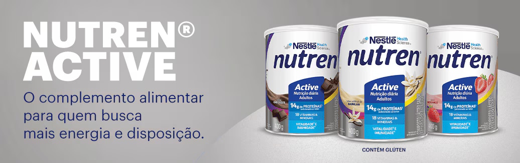 Complemento Alimentar Nutren Active Chocolate 400g