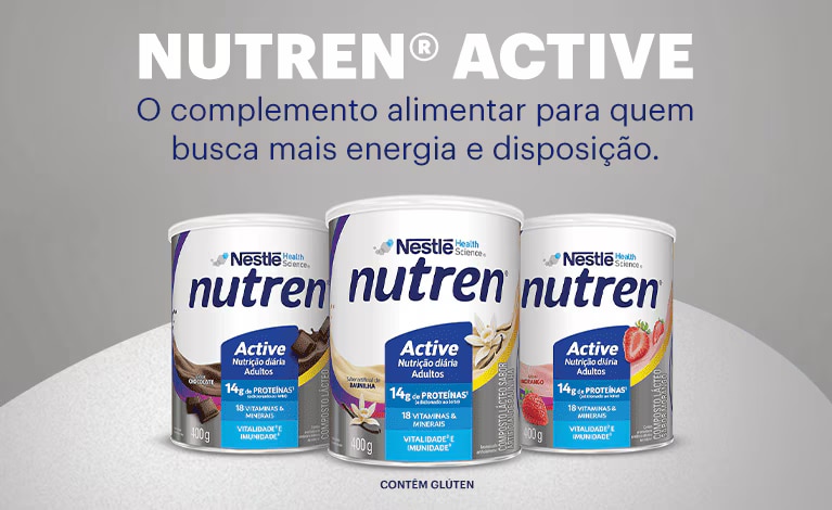 Complemento Alimentar Nutren Active Chocolate 400g
