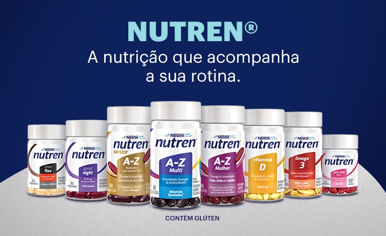 Suplemento Alimentar Nutren Vitamina D 2.000 UI 60 C&aacute;psulas
