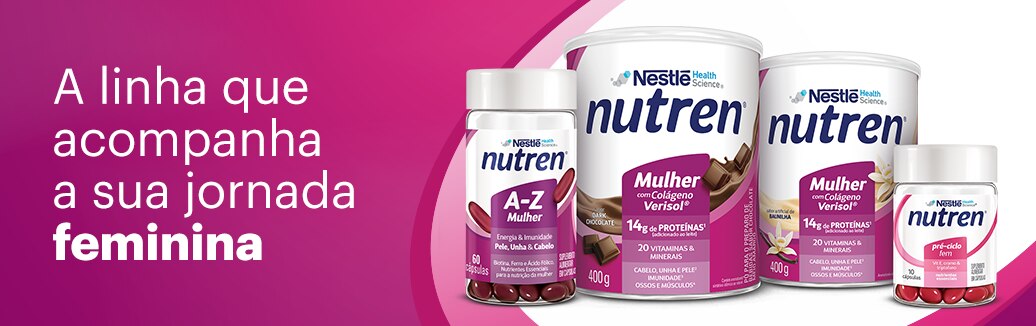 Complemento Alimentar Nutren Mulher Baunilha 400g