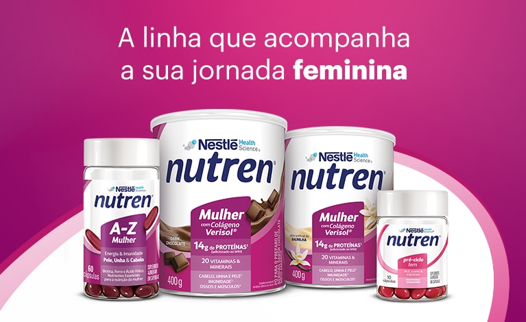 Complemento Alimentar Nutren Mulher Baunilha 400g