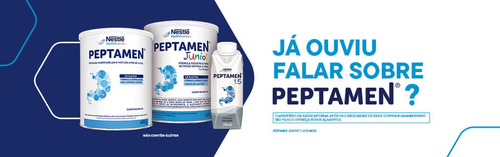 Nutri&ccedil;&atilde;o Enteral e Oral Peptamen Junior Baunilha 400g
