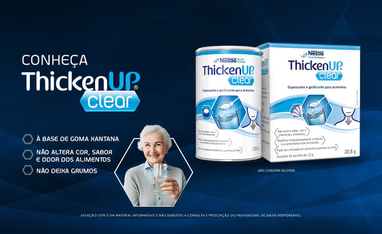 Espessante e Gelificante Alimentar Resource Thicken Up Clear 28,8g